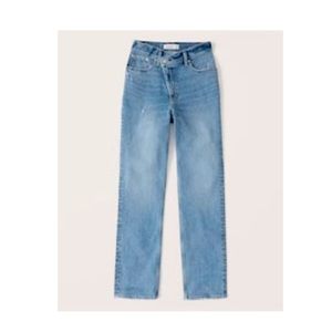 Abercrombie Ultra High Rise Jeans Straight Leg